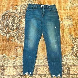 LOFT - high waisted skinny jeans - new with tags